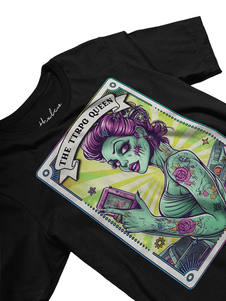 Zombabes: The TTRPG Queen T-Shirt product image (1)