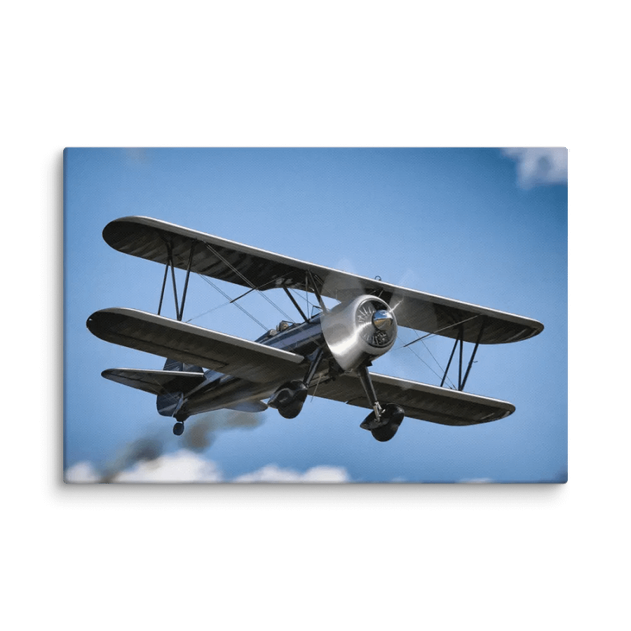 Stearman Biplane in Flight Canvas Print product image (4)