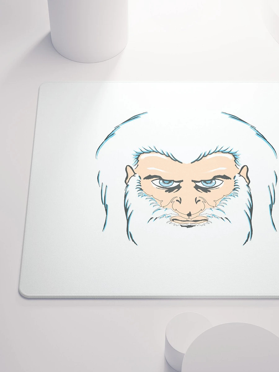 Serious Gamer's Stylized Face Mouse Pad product image (10)