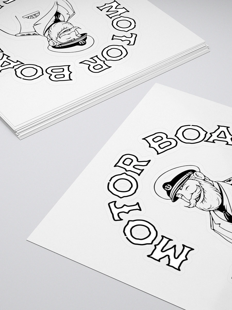 Motor Boat Captain Kiss Cut Stickers product image (4)