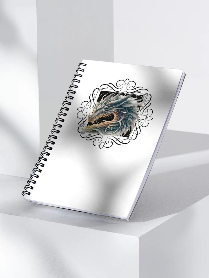 Gold and Silver Dragon Notebook product image (1)
