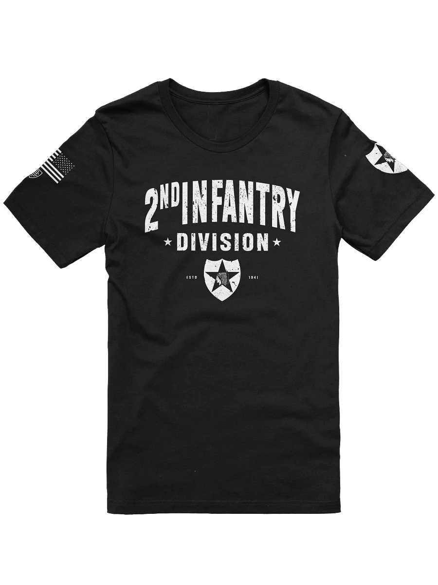 2nd Infantry Division - Indianhead " Distressed" T-Shirt product image (2)