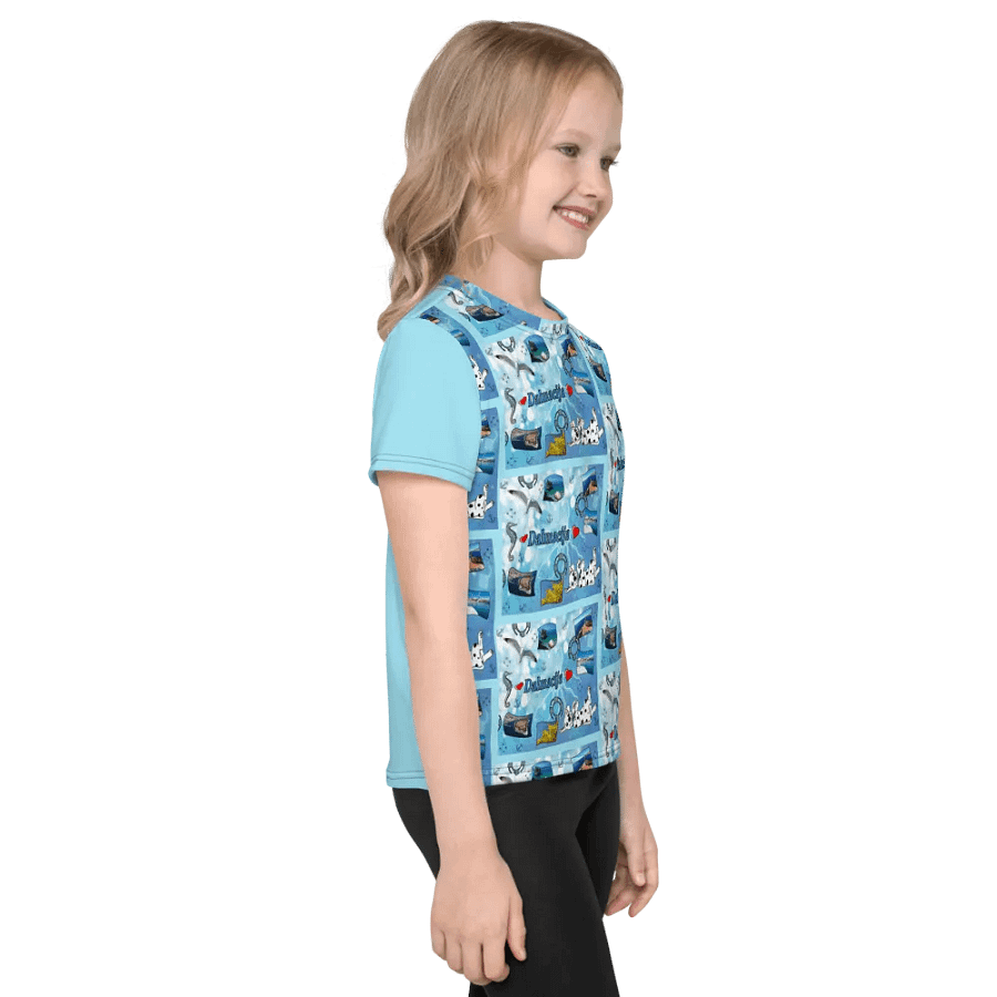 Dalmacija summer (photoshop by Dina R.) - Kids Crew Neck T-Shirt product image (4)