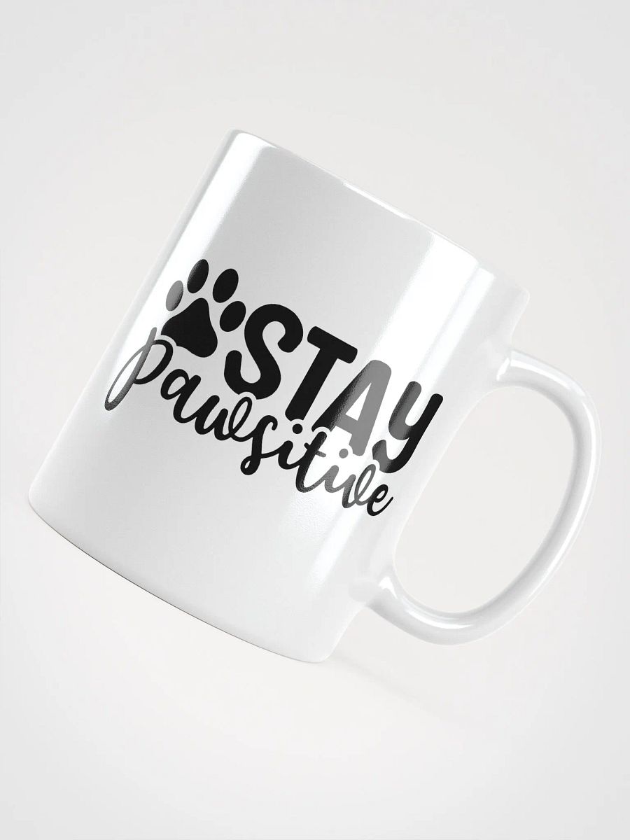 Stay Pawsitive Glossy Mug product image (11)