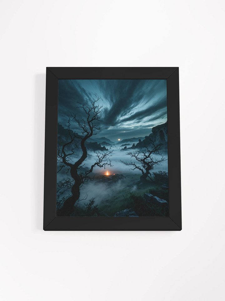The Signal Beyond the Fog Framed Print product image (1)