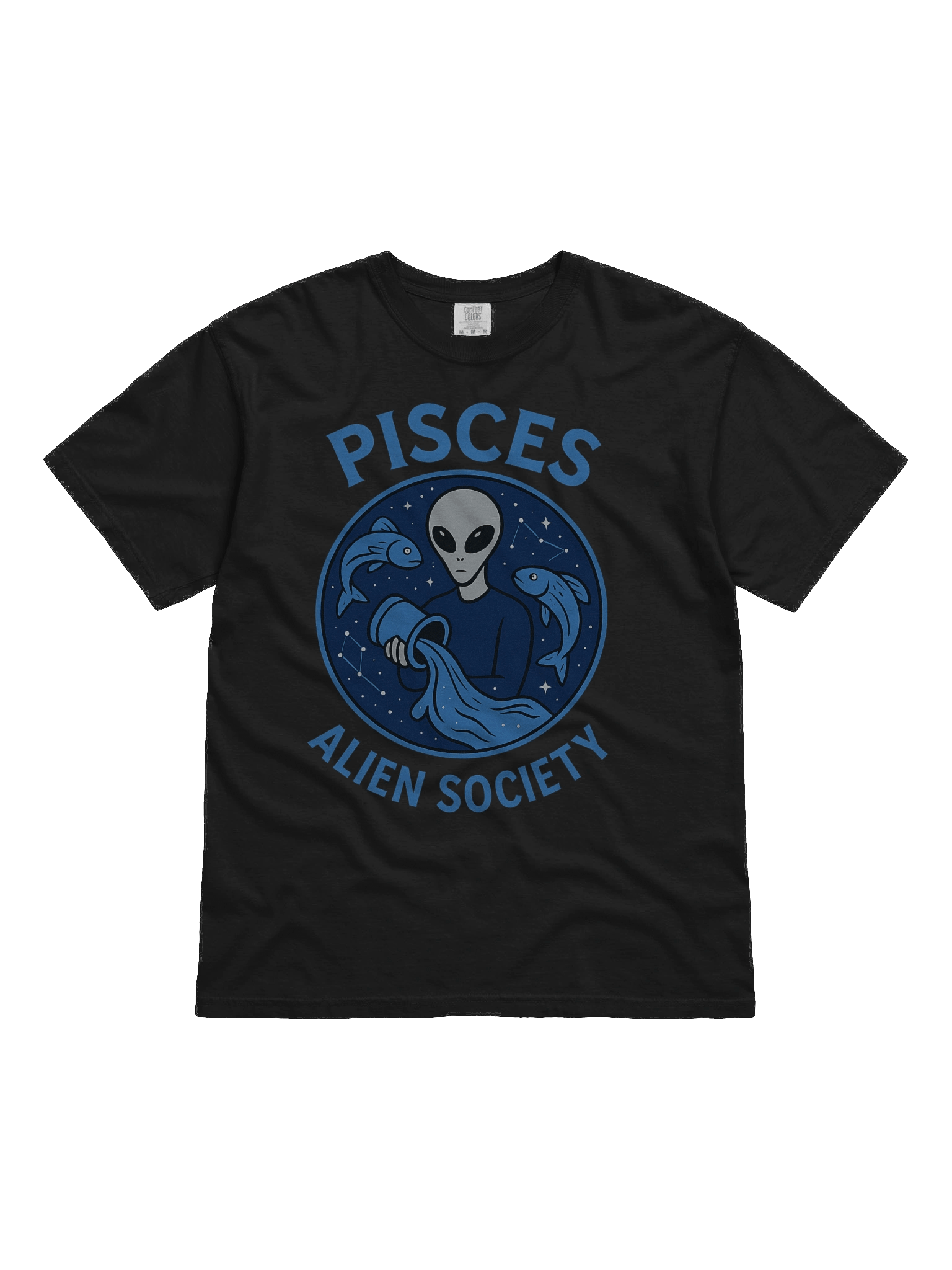 Pisces Alien Society Cotton Tee product image (1)