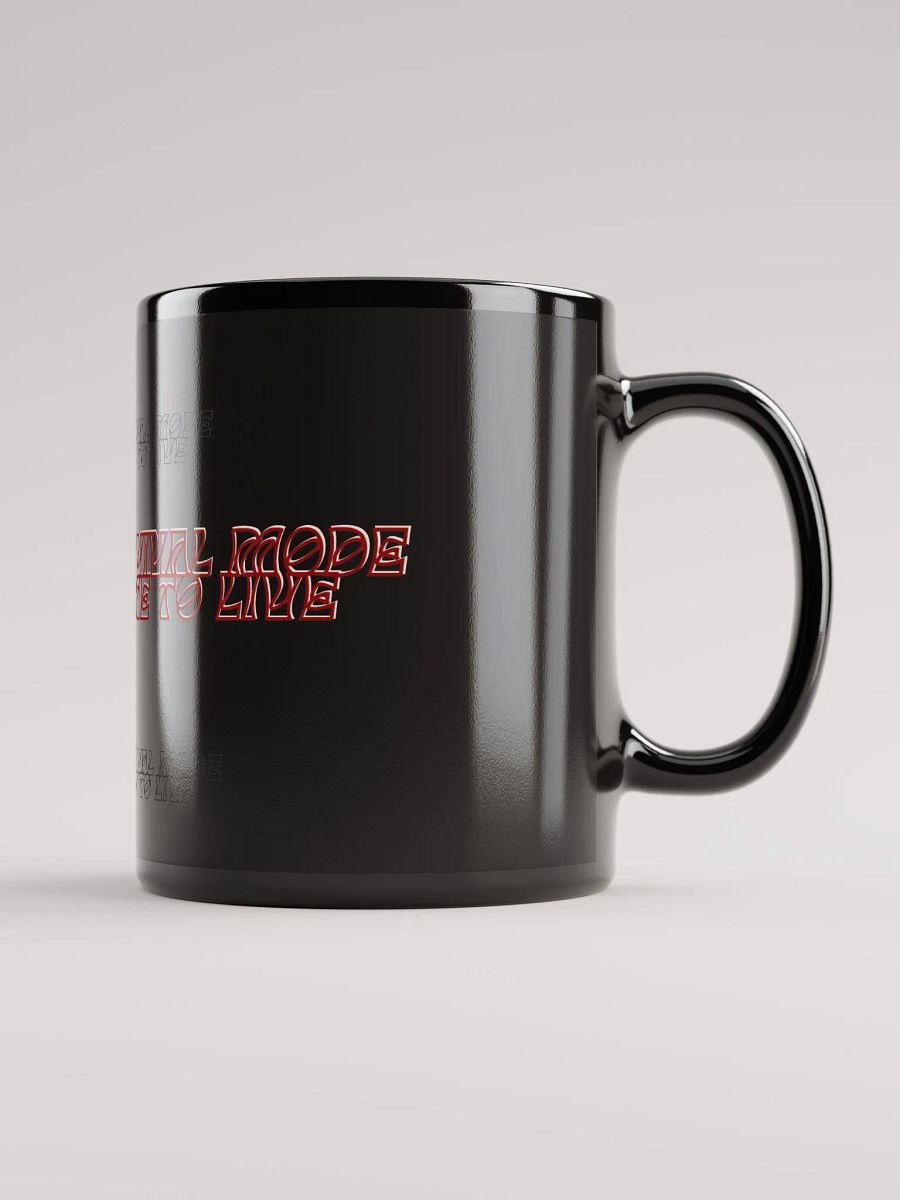 Survival Mode Off: Black Mug product image (7)