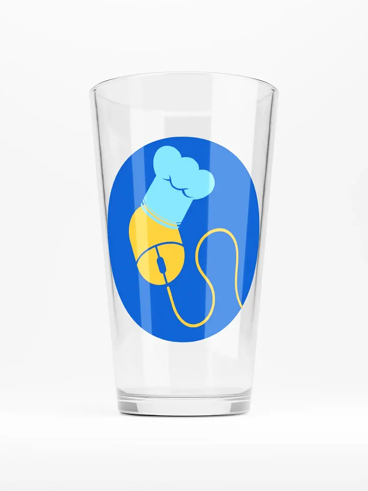 CAFC Chef Mouse Pint Glass product image (1)
