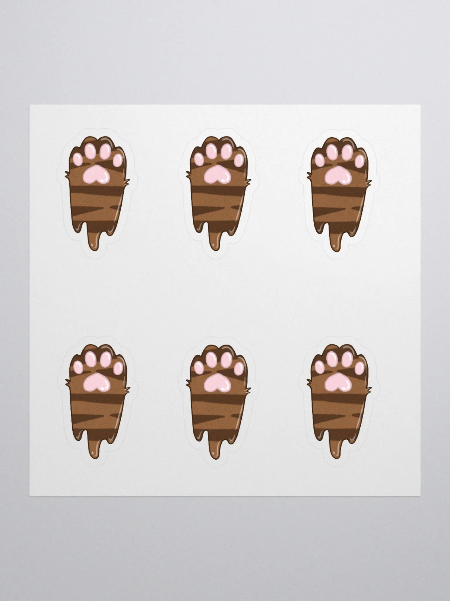 Brownstrip cat paws product image (1)