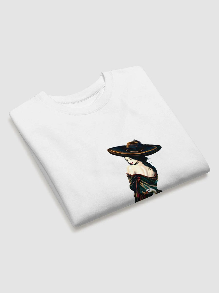Mystique Elegance Backless Dress Art Sweatshirt product image (3)