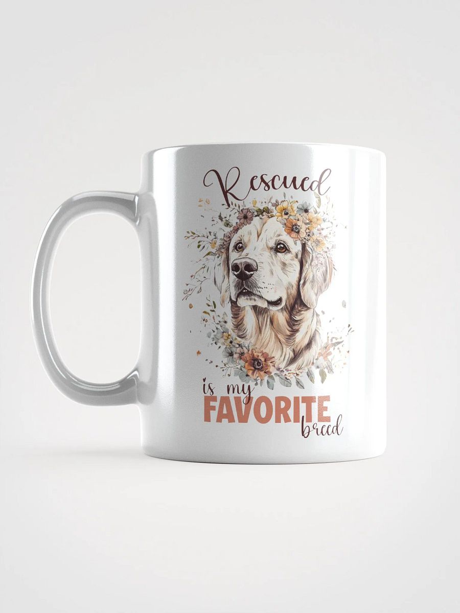 Rescued Is My Favorite Breed Duo Mug product image (6)