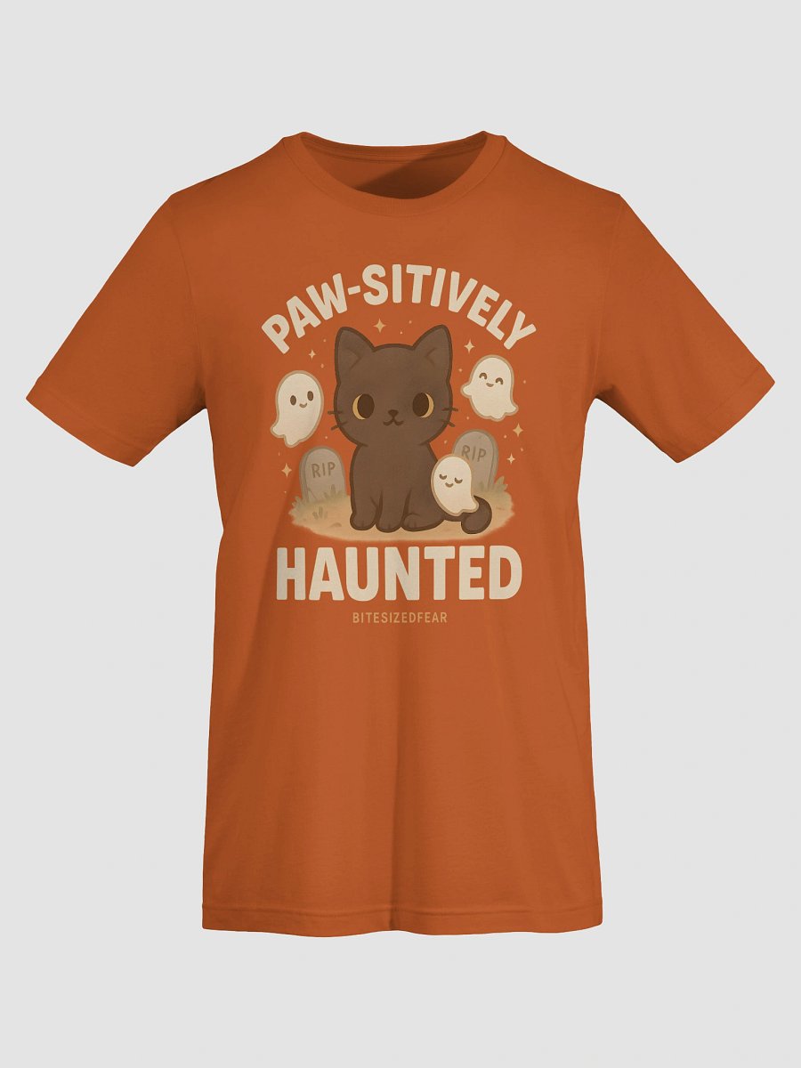 Paw-sitively Haunted Halloween T-Shirt product image (4)