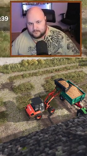 Gefopt door mijn ogen #farmingsimulator25 #twitchclips