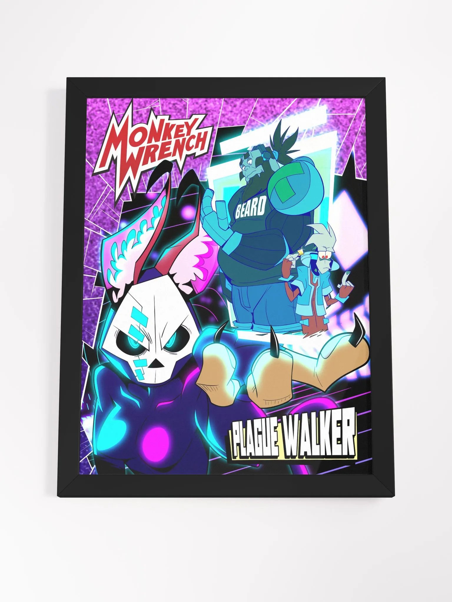 Monkey Wrench - Plague Walker Framed Poster product image (4)