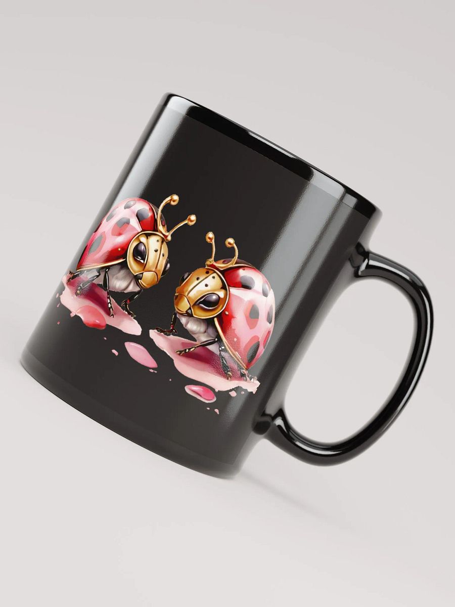 Brewed Happiness: Ladybug Love Coffee Mug product image (4)