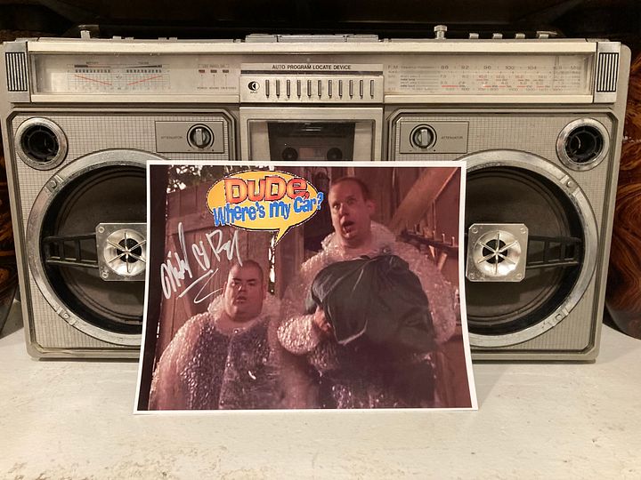 Dude Where's My Car Autographed Guard Photo | Michael Ray Bower product image (1)