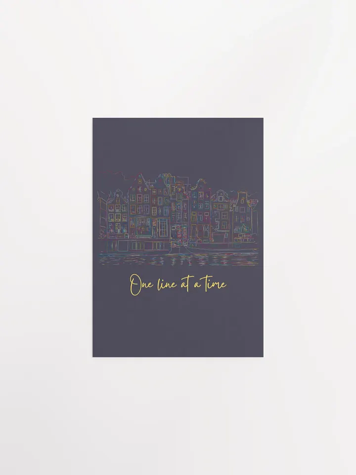 One Line at a Time | Poster product image (4)