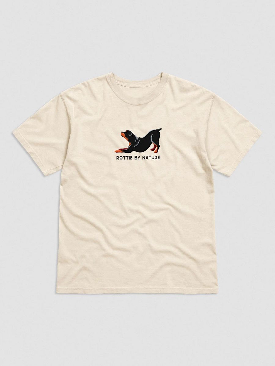 Rottie By Nature T-Shirt(Embroidered) of a Rottweiler product image (4)