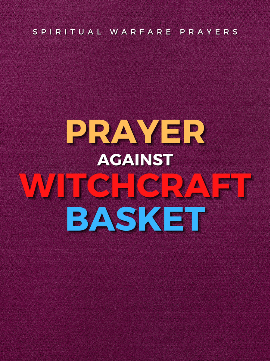 Prayer Against Witchcraft Basket product image (1)