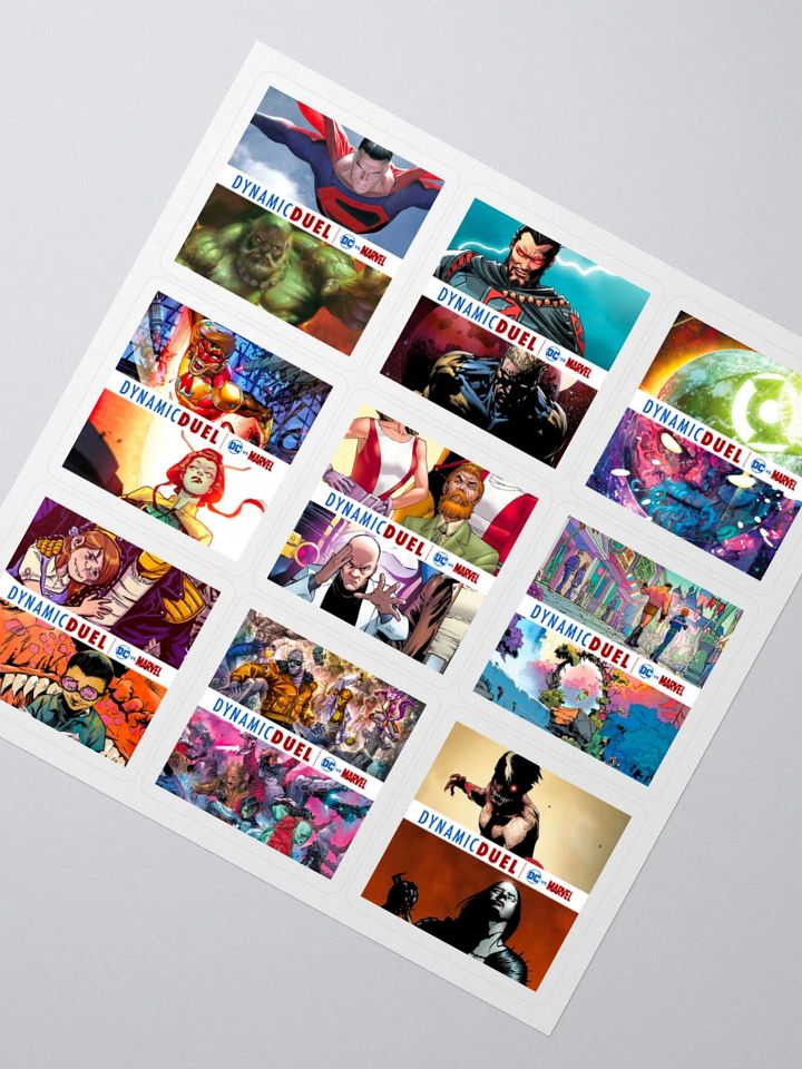 Dynamic Duel Episode Cover Stickers - Series 19 product image (5)