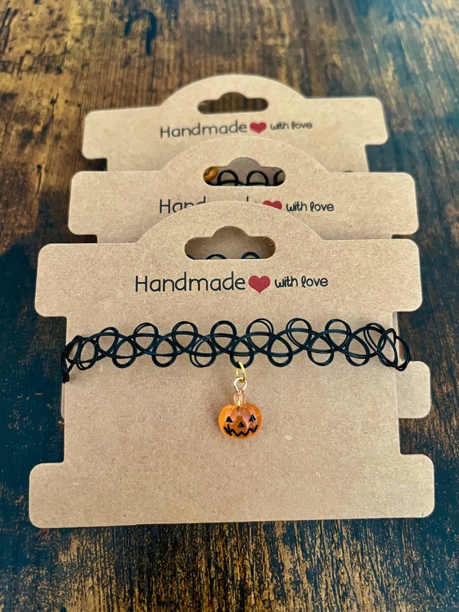 Handmade Choker with Halloween Charms 🎃👻 product image (1)
