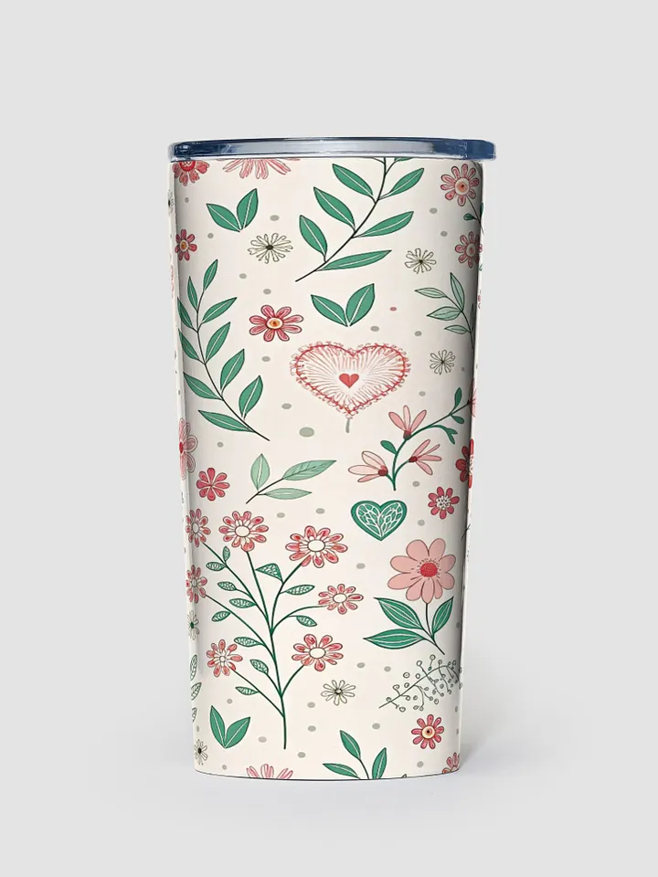 Floral Whimsy 20oz Stainless Steel Tumbler product image (1)