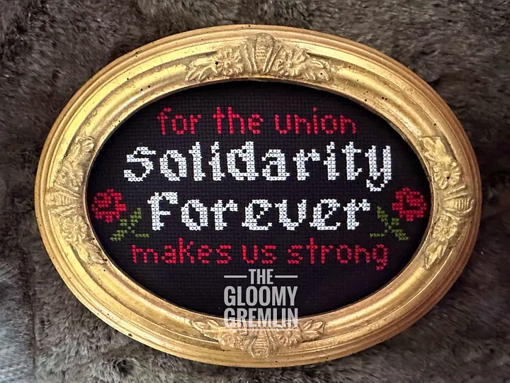 Solidarity Forever - Cross Stitch Pattern product image (1)