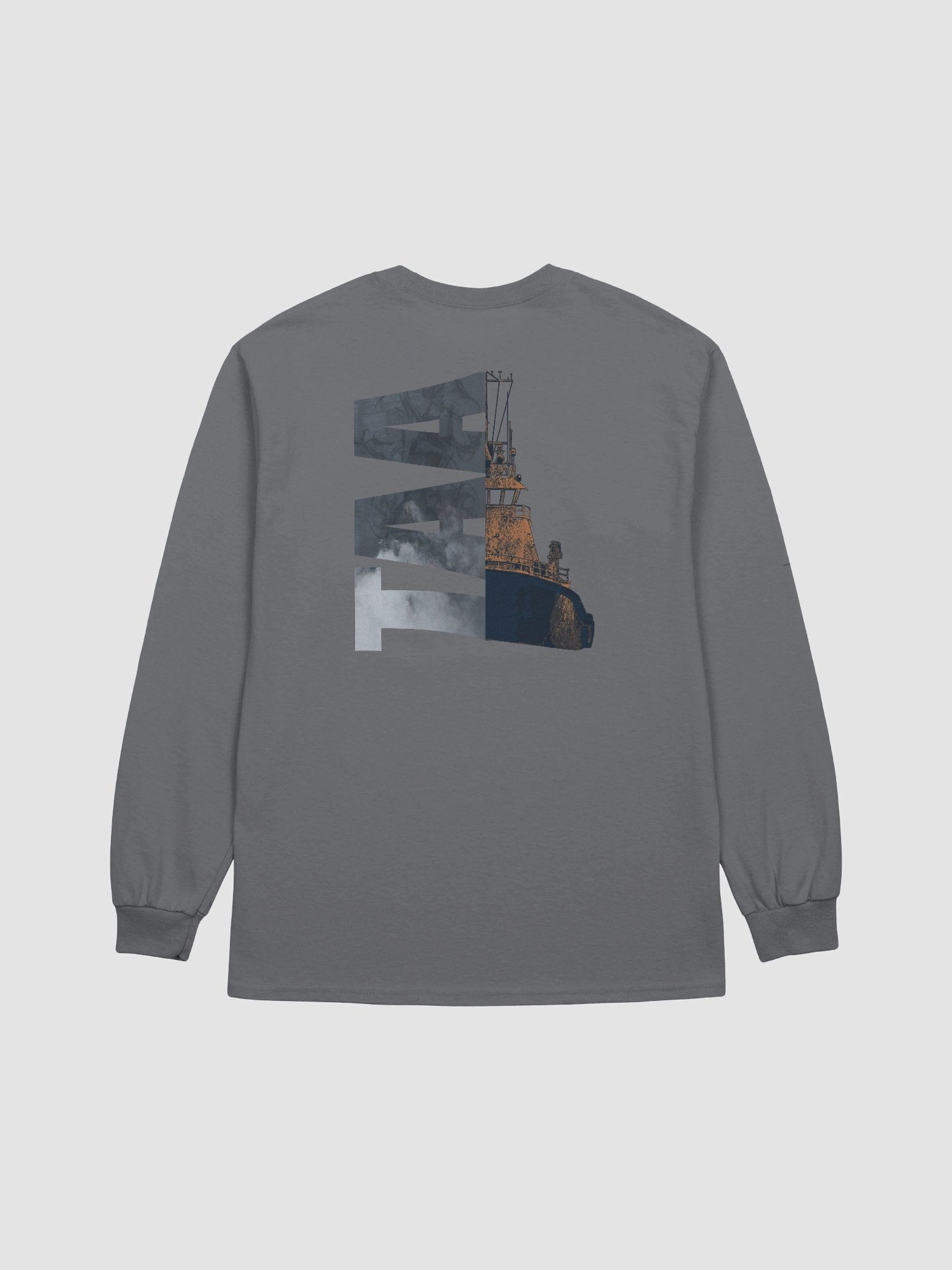 Compass Rose & Tug Pacific Titan – Maritime Workwear | Twin Anchor Apparel Saltwater Long Sleeve Line product image (1)