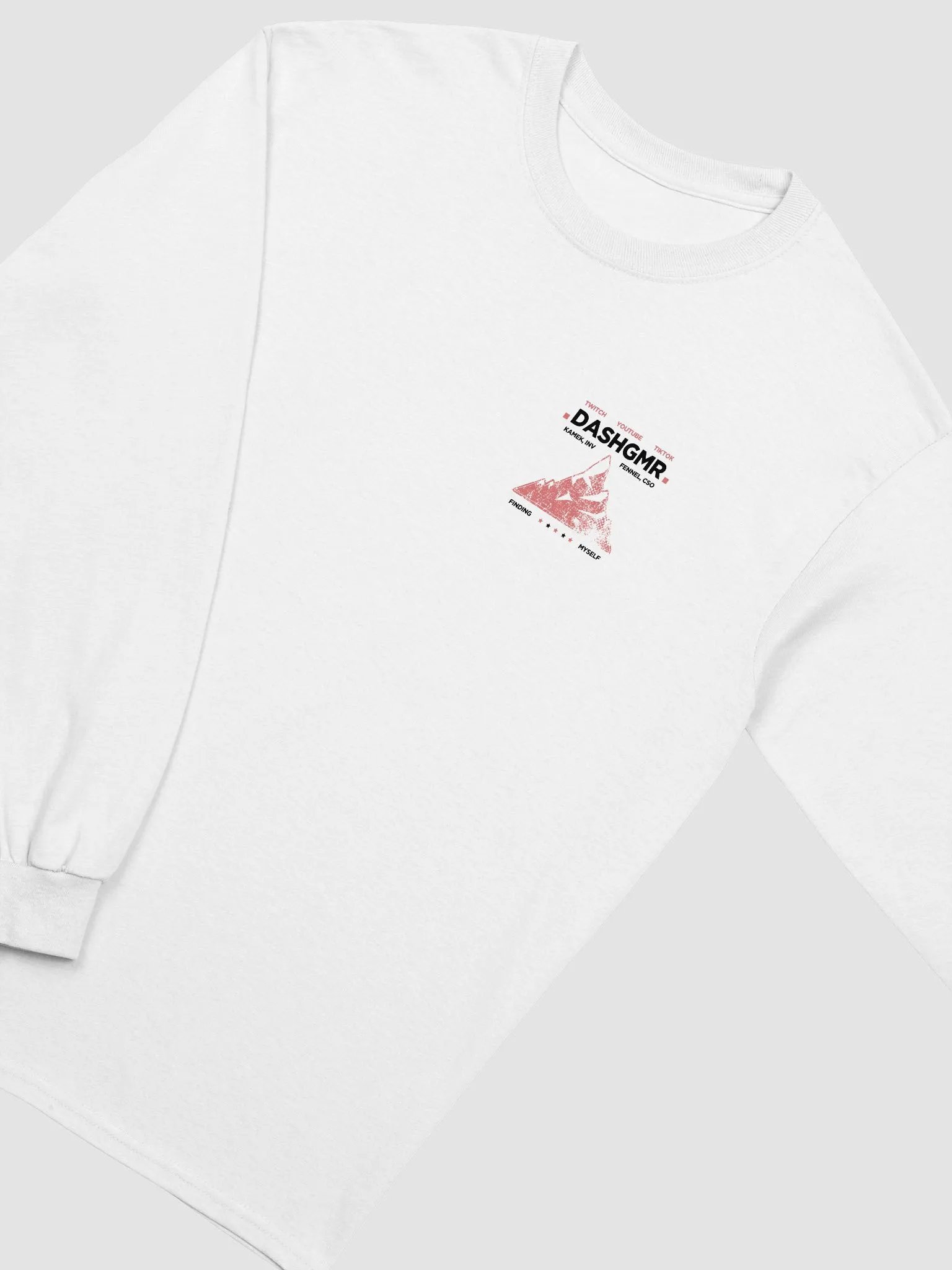 Finding Myself (White Long-Sleeve) product image (3)