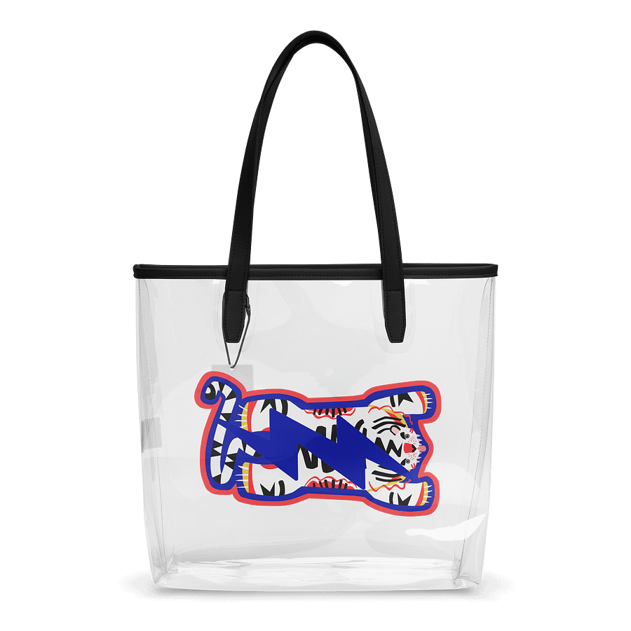 White Electric Tiger - Clear Tote product image (3)