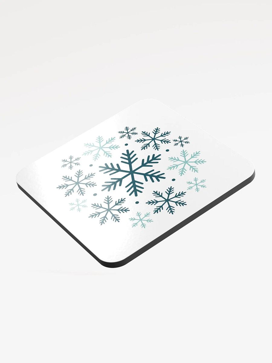 Frosty Whimsy Cork Coasters product image (1)