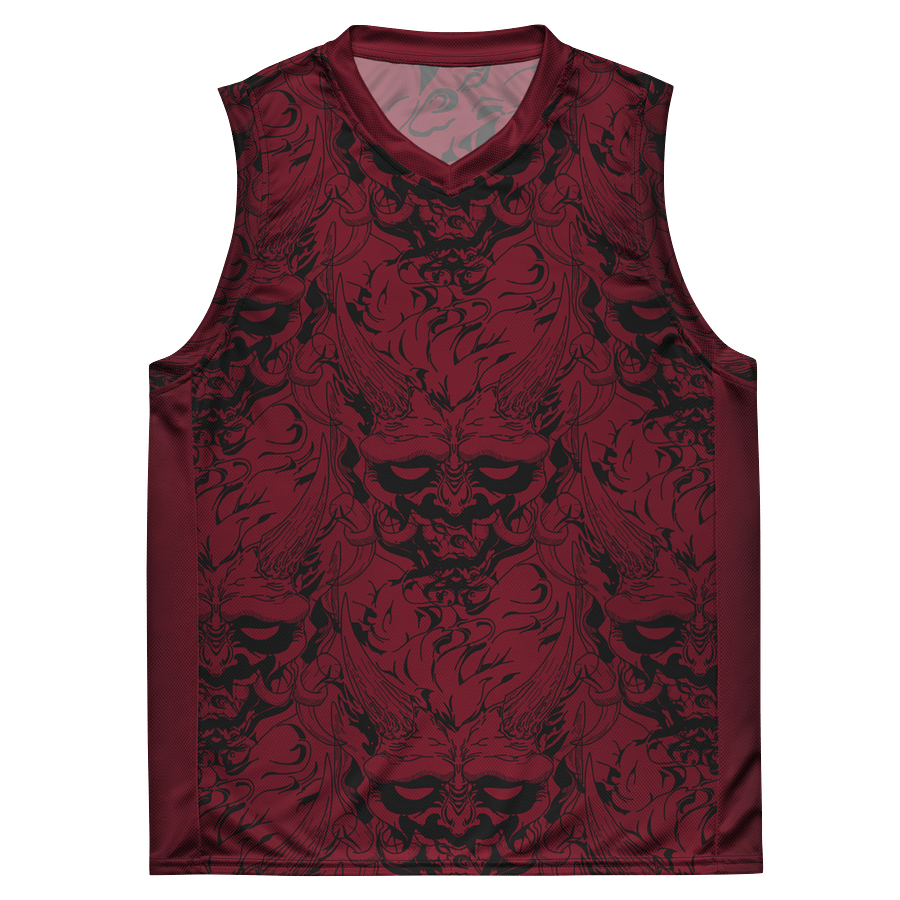 [ ONIFACE ] RED/BLACK Basketball Jersey // SYN product image (2)