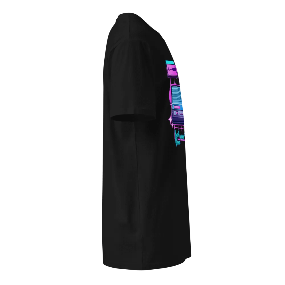 Natsukashii Dial-up Sound Premium Crew Neck T-Shirt product image (4)