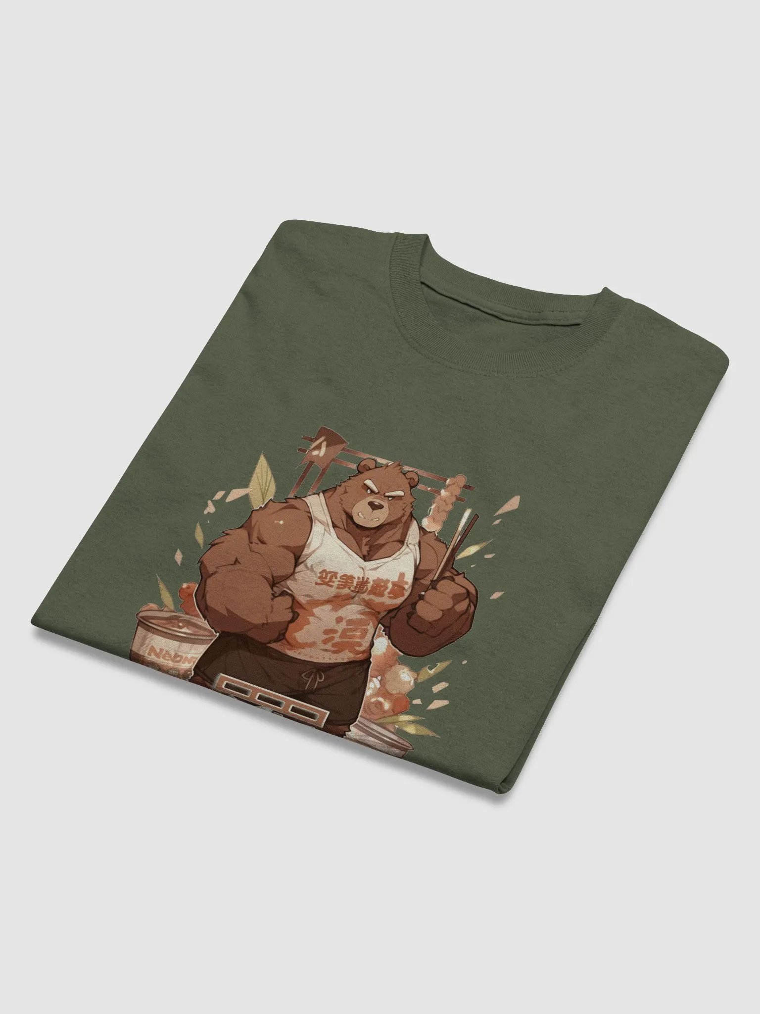 Higuma Masukotto - Noodles - Dark Color T-shirt product image (3)