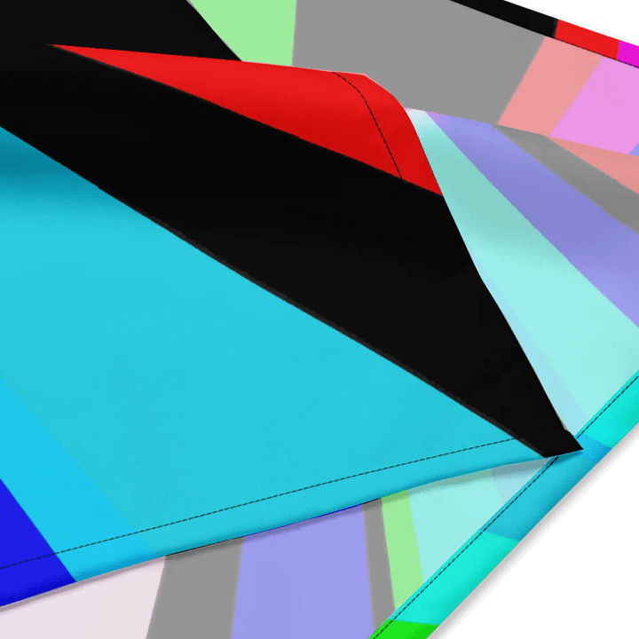 Red Bullett Tricolor Bandana product image (2)