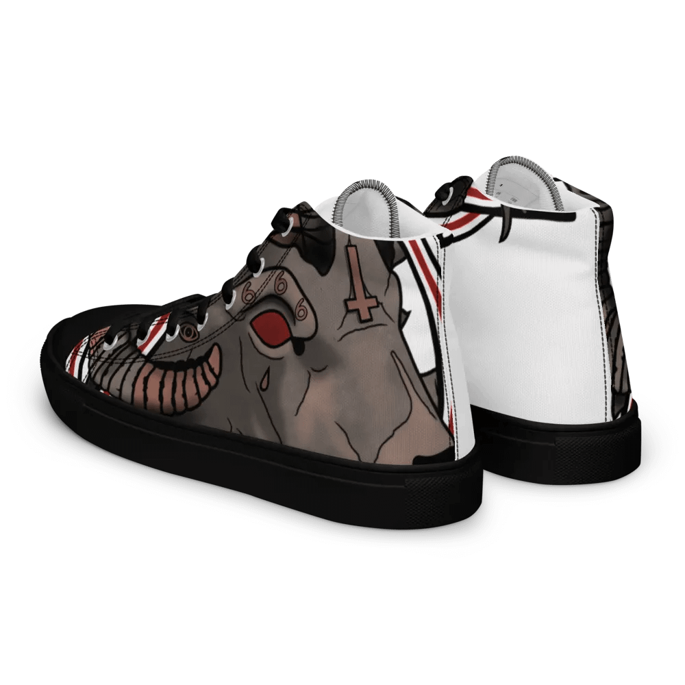 Occult Fusion Women's High Top Canvas Shoes product image (3)