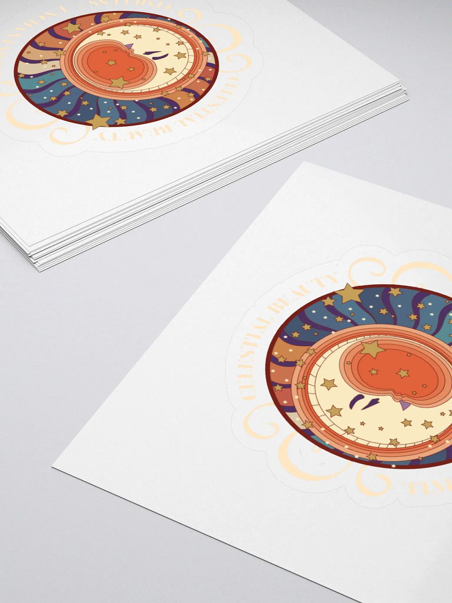 Celestial Harmony Kiss Cut Stickers product image (4)