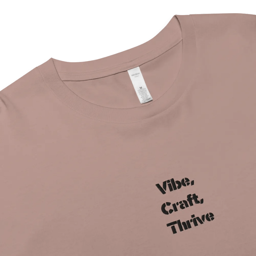 Vibe, Craft, Thrive Crop Top product image (7)