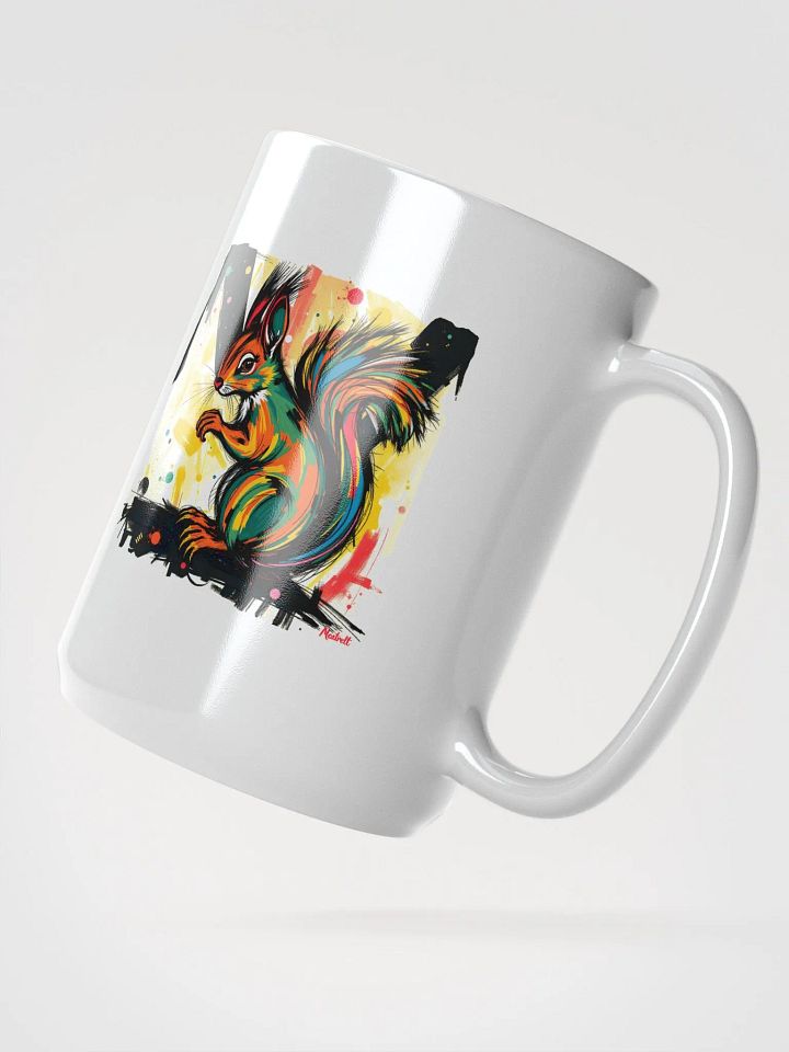 Energetic Squirrel Splash Mug product image (2)