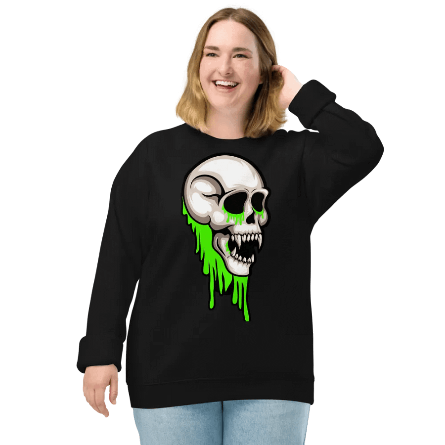 Def-Zombie Skull Long Sleeve product image (5)