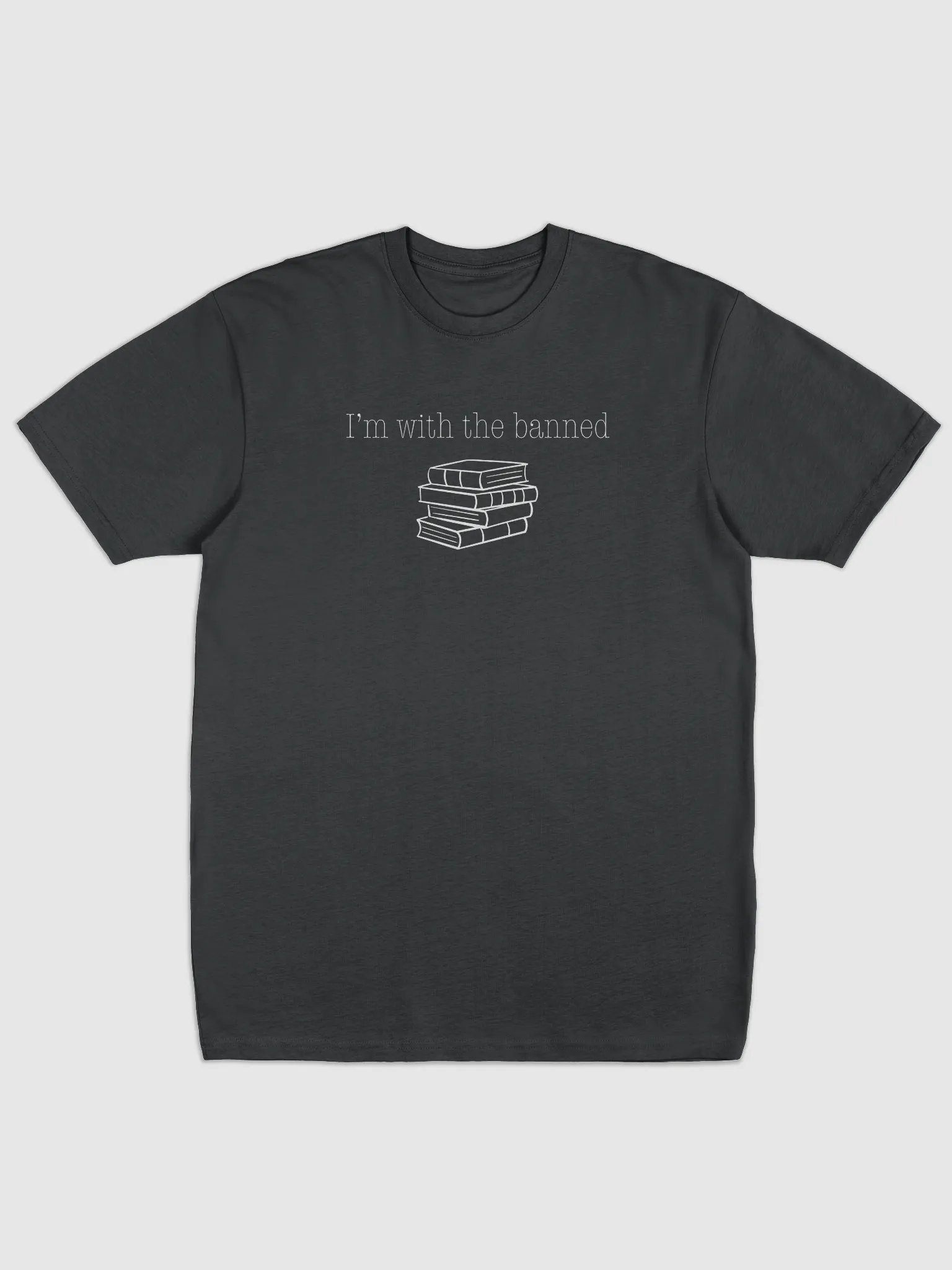 I'm with the banned (book) t-shirt product image (1)