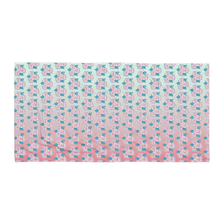 LGBTQIAP2S+ 2025, Trans Flower with Symbol, Towel product image (1)