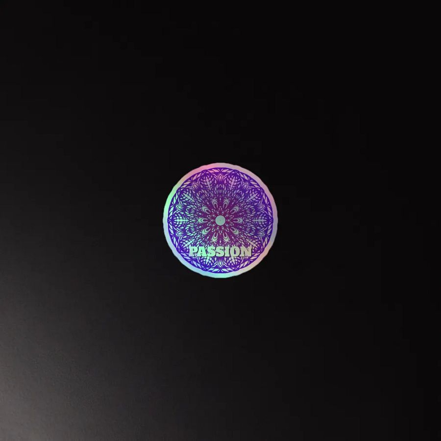 Passion Mandala Holographic Sticker Sheet product image (11)