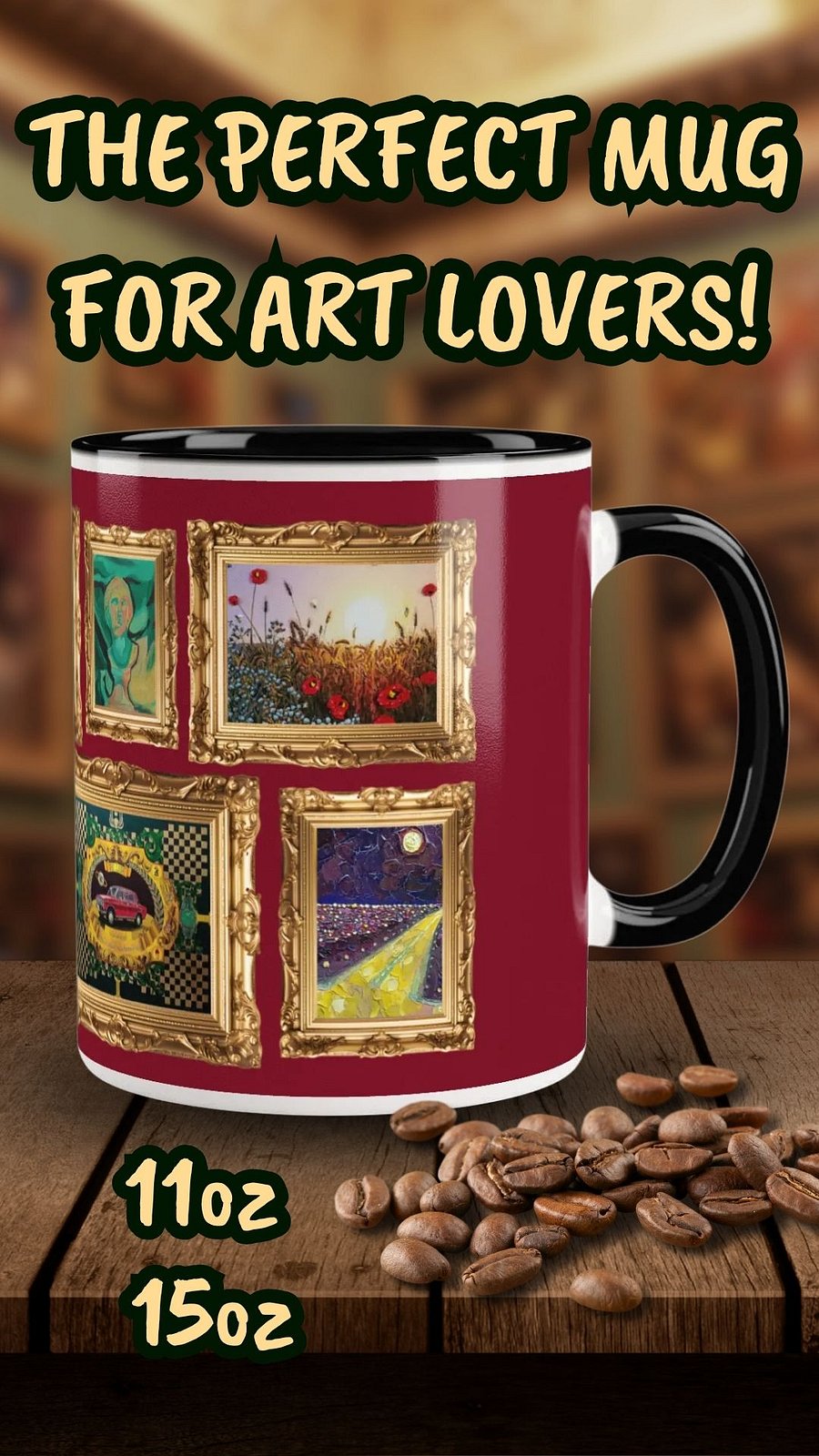 Golden Gallery Collection Ceramic Mug product image (3)