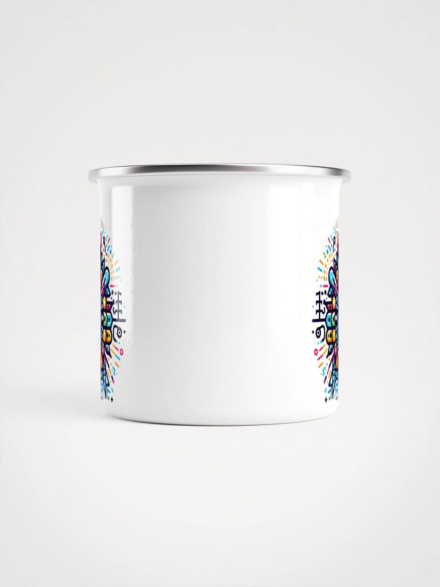Symmetric Serenity Enamel Mug product image (2)
