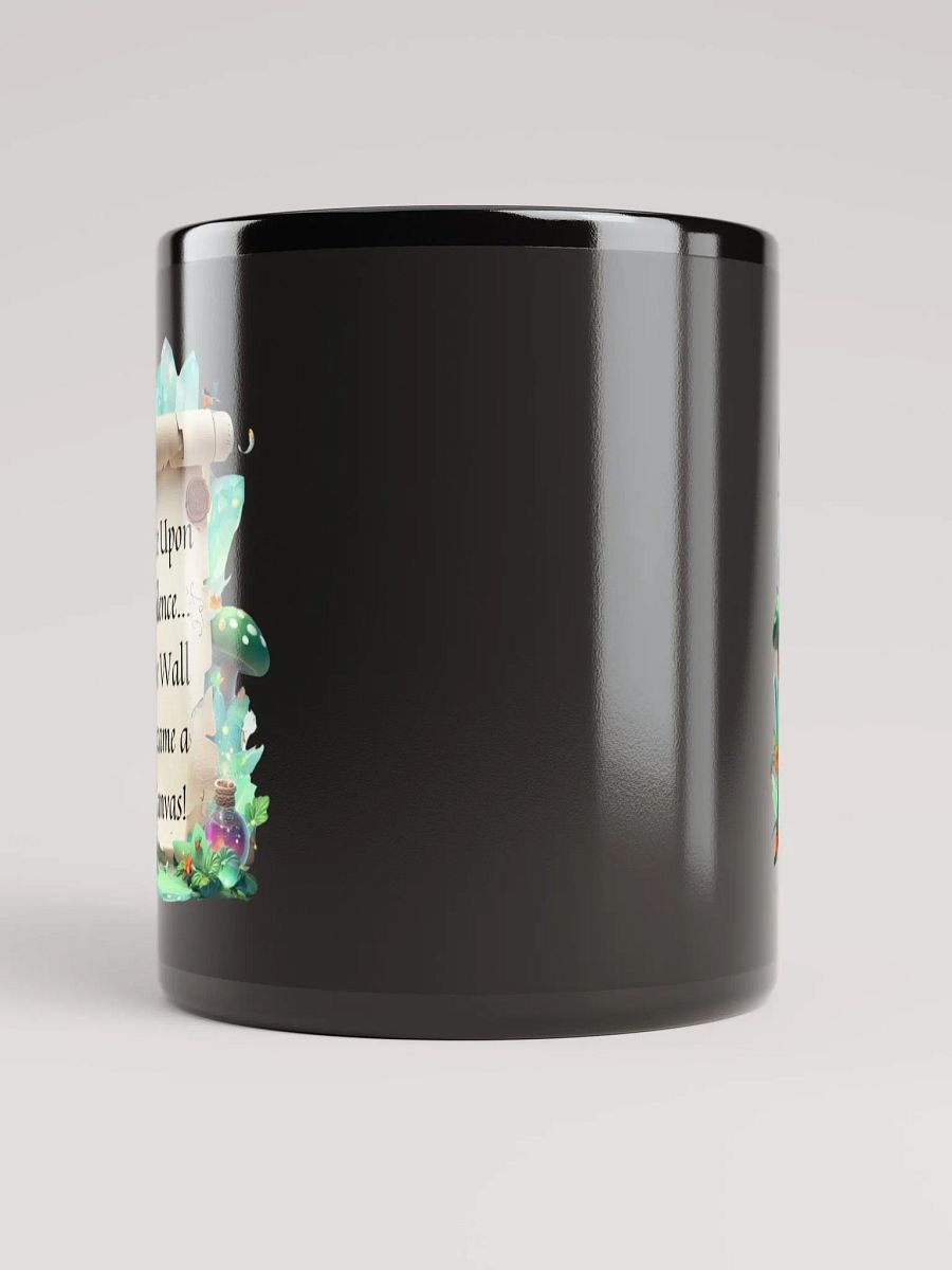 Funny Mom Mug – ‘Once Upon A Silence, The Wall Became A Canvas!’ Coffee Cup for Parents product image (9)