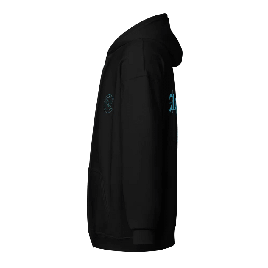 Abstract Wavy Aquarius Unisex Zip Hoodie product image (15)