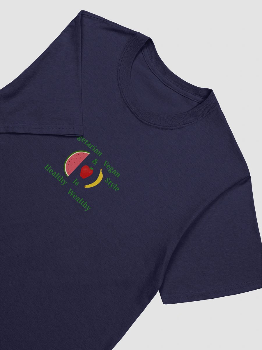 Healthy = Wealthy Vegan T-Shirt product image (7)