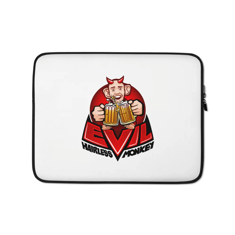 Evil Hairless Monkey Laptop Sleeve product image (1)