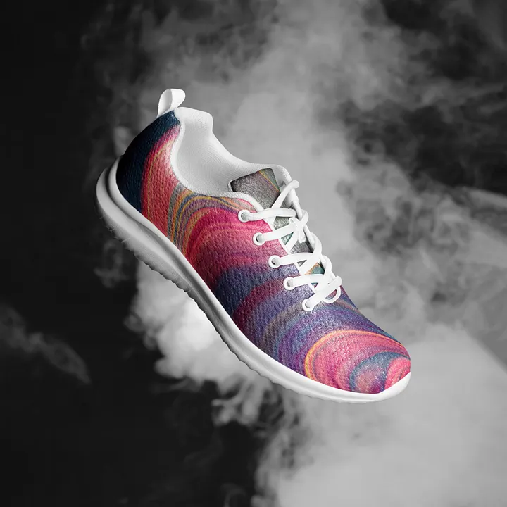 Abstract Women's and Men's Slip-On Canvas Shoes product image (1)